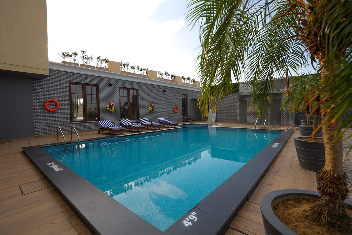 Poolside