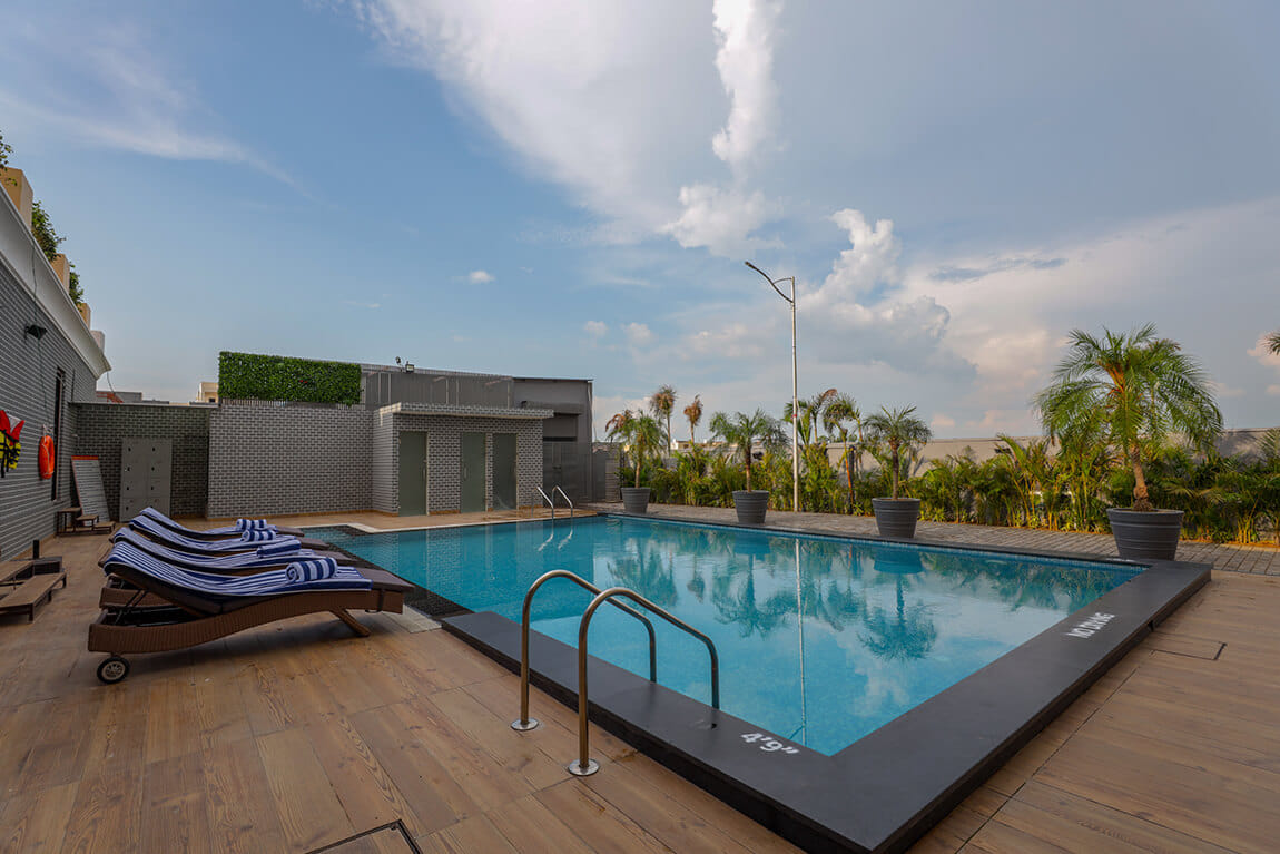 Poolside